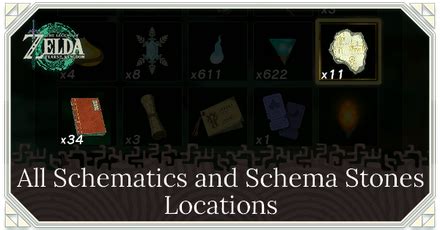 totk secret stones|All Schema Stone Locations .